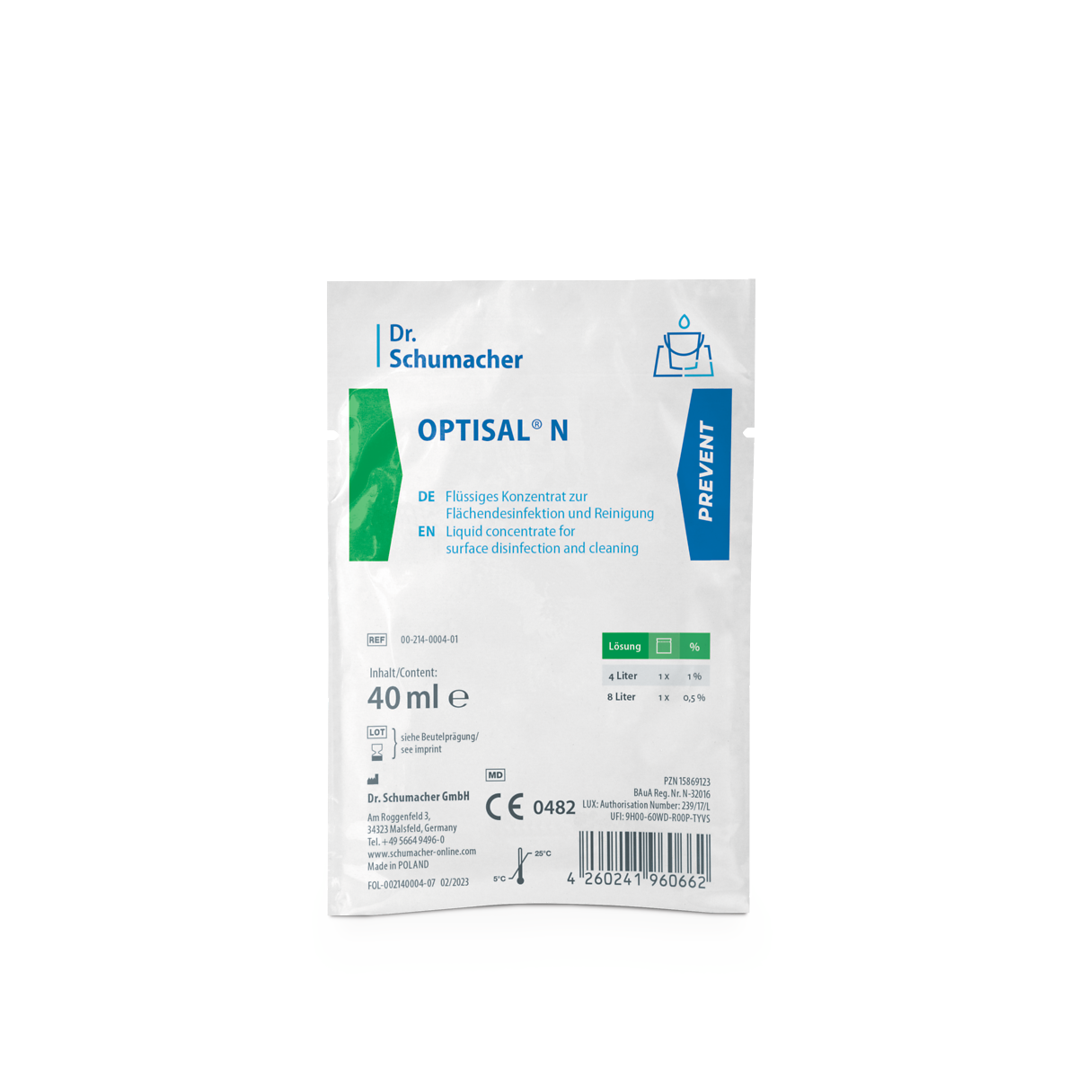 OPTISAL® N 40 ml (Beutel)