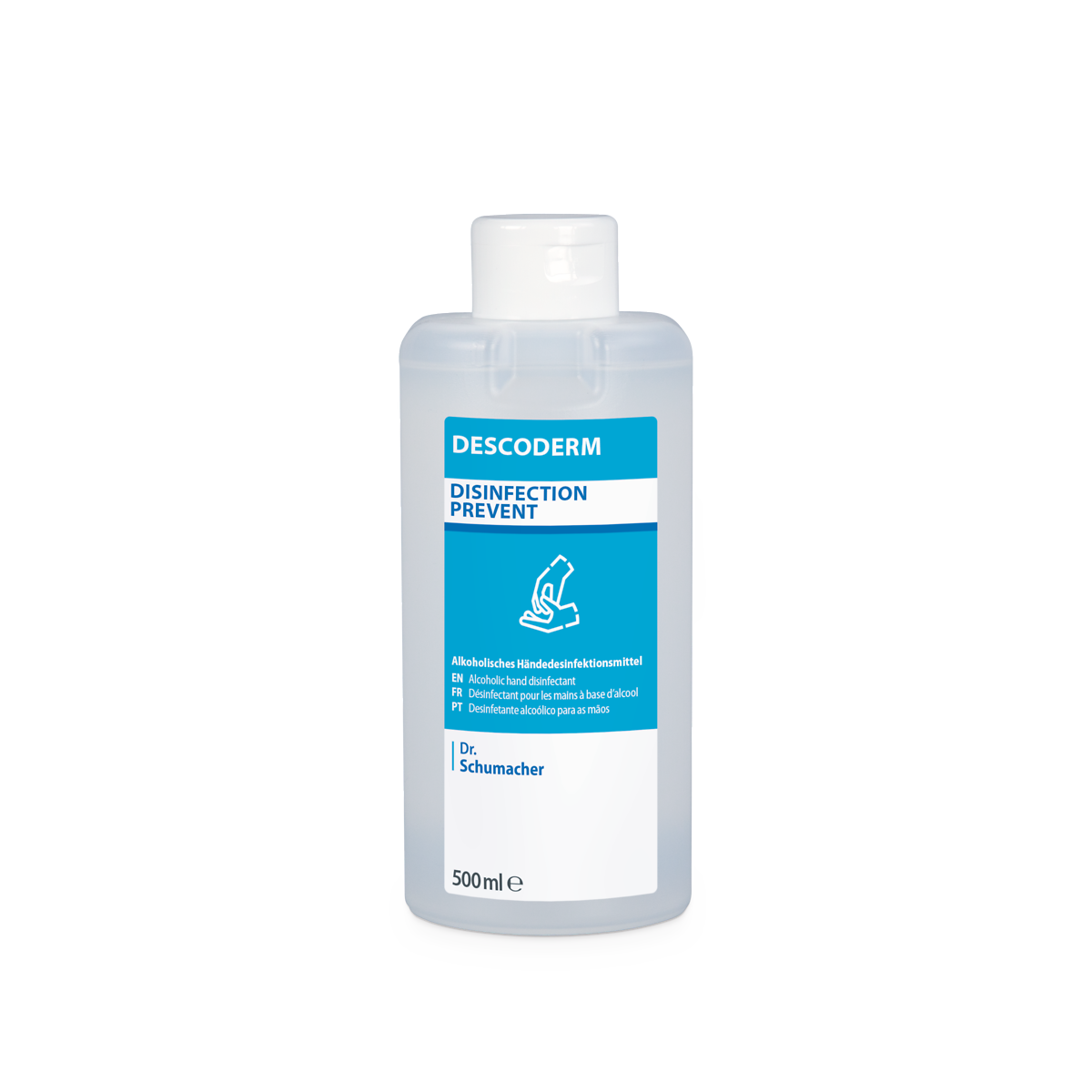 DESCODERM Händedesinfektion 500 ml (Spenderflasche)