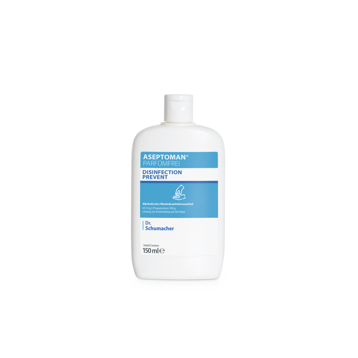 ASEPTOMAN® PARFÜMFREI 150 ml (Kittelflasche)
