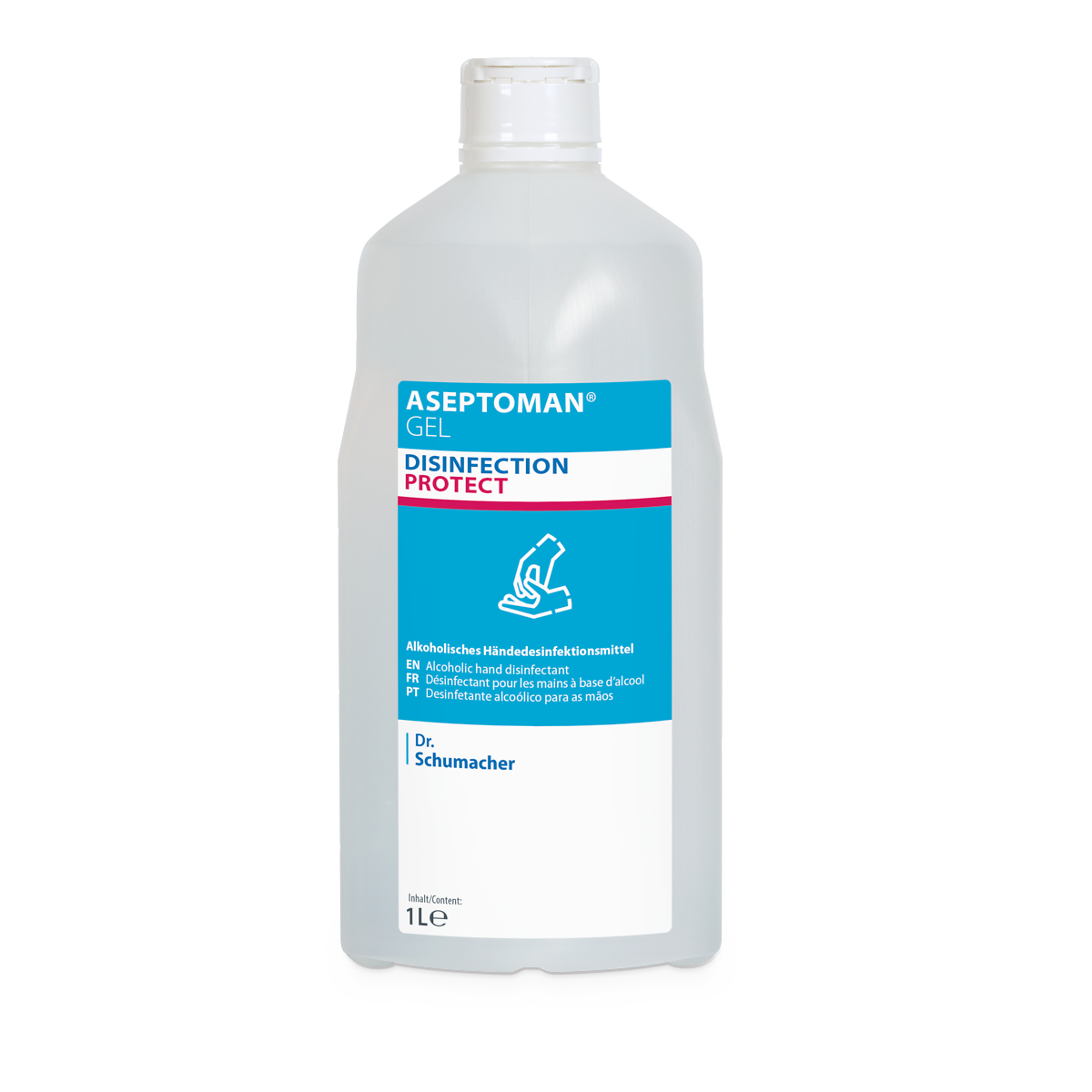 ASEPTOMAN® GEL 500 ml (Spenderflasche)