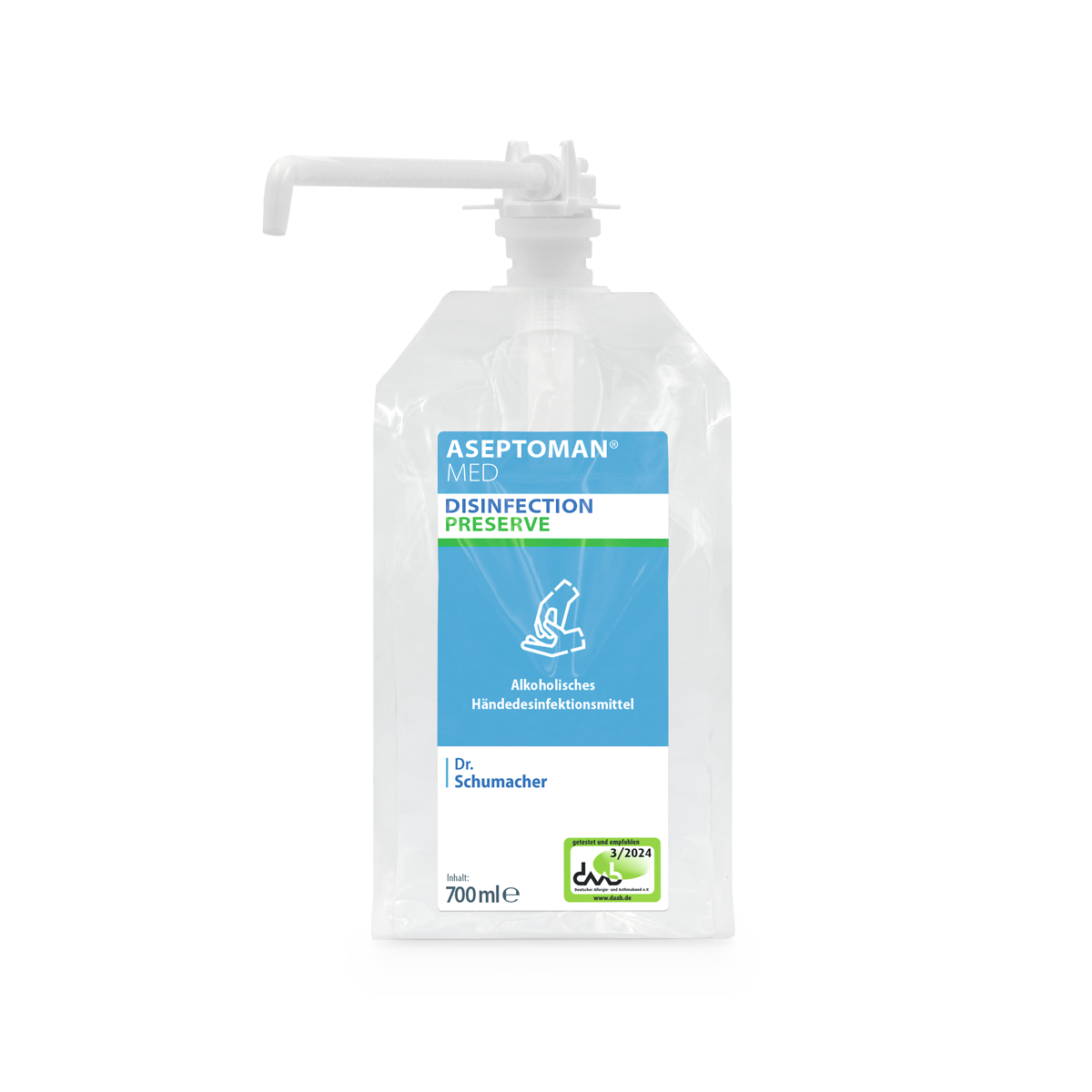 ASEPTOMAN® MED 700 ml (Beutel)