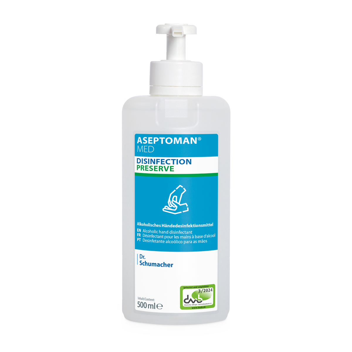 ASEPTOMAN® MED 500 ml (Pumpflasche)