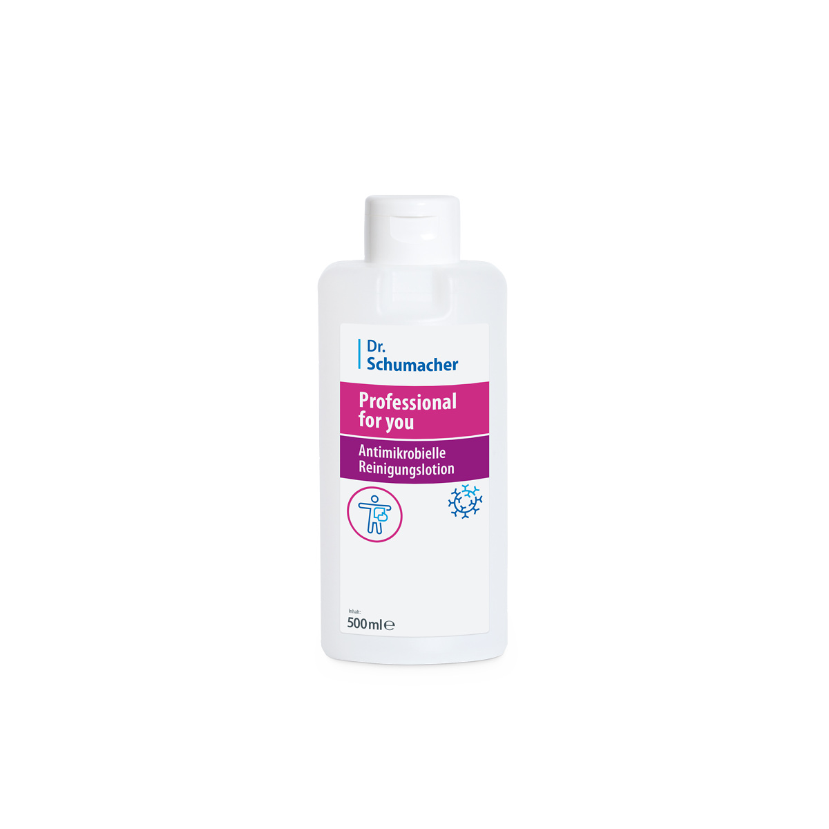 Professional for you Antimikrobielle Reinigungslotion 500 ml (Spenderflasche)