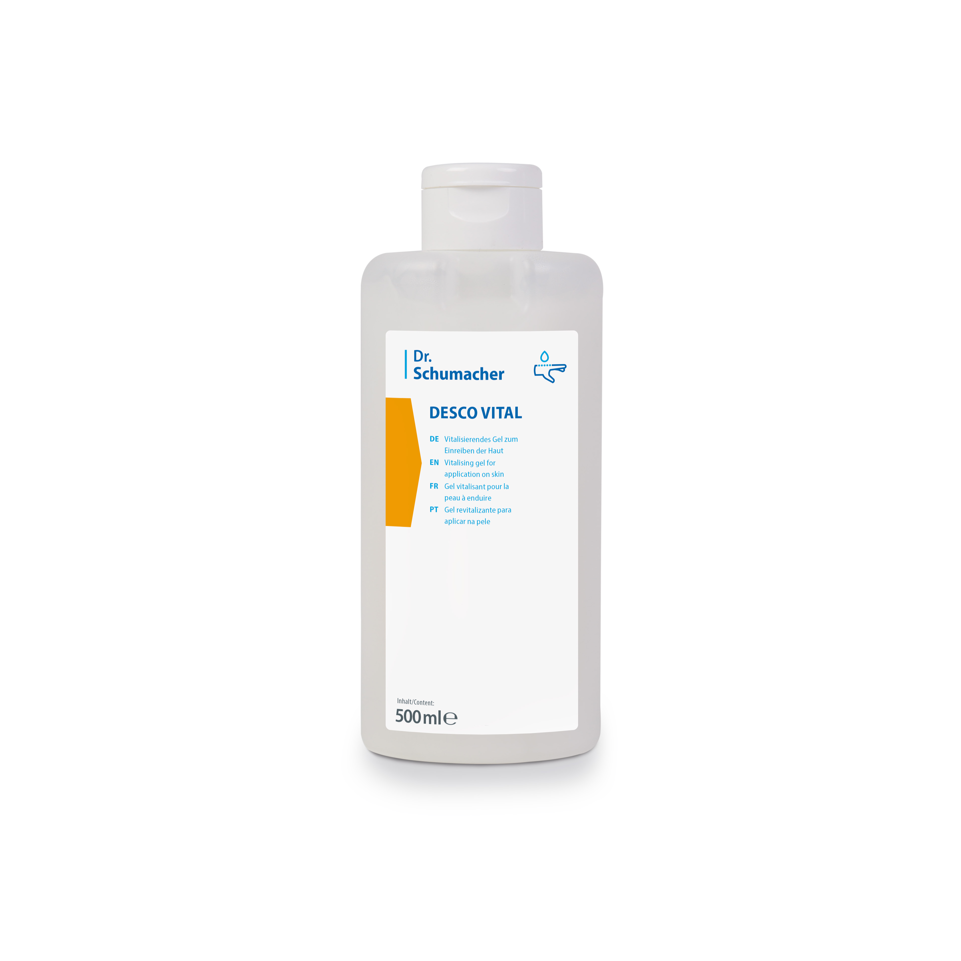 DESCO VITAL GEL 500 ml (Spenderflasche)