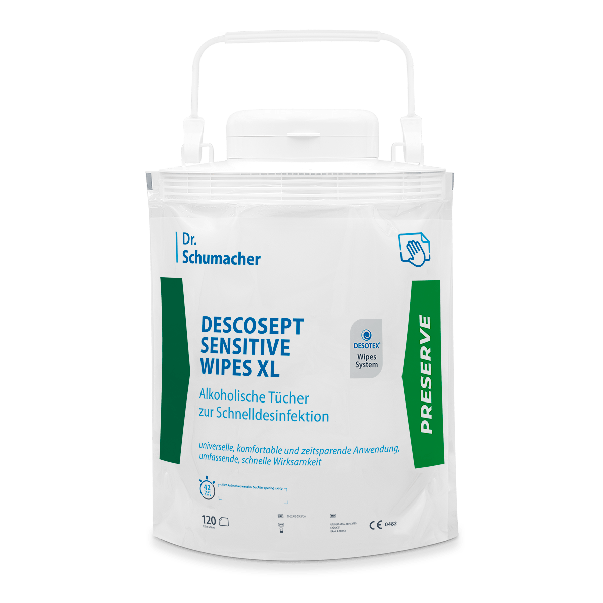 DESCOSEPT SENSITIVE WIPES XL
