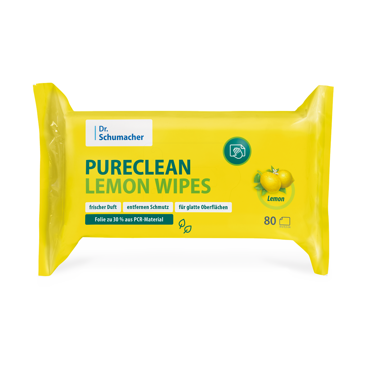 PURECLEAN LEMON WIPES